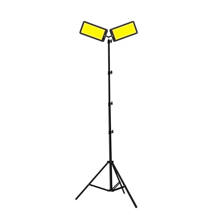 چراغ کمپینگ 2 پر دو رنگ کانپکس مدل FR-28 COB RF با سه پایه