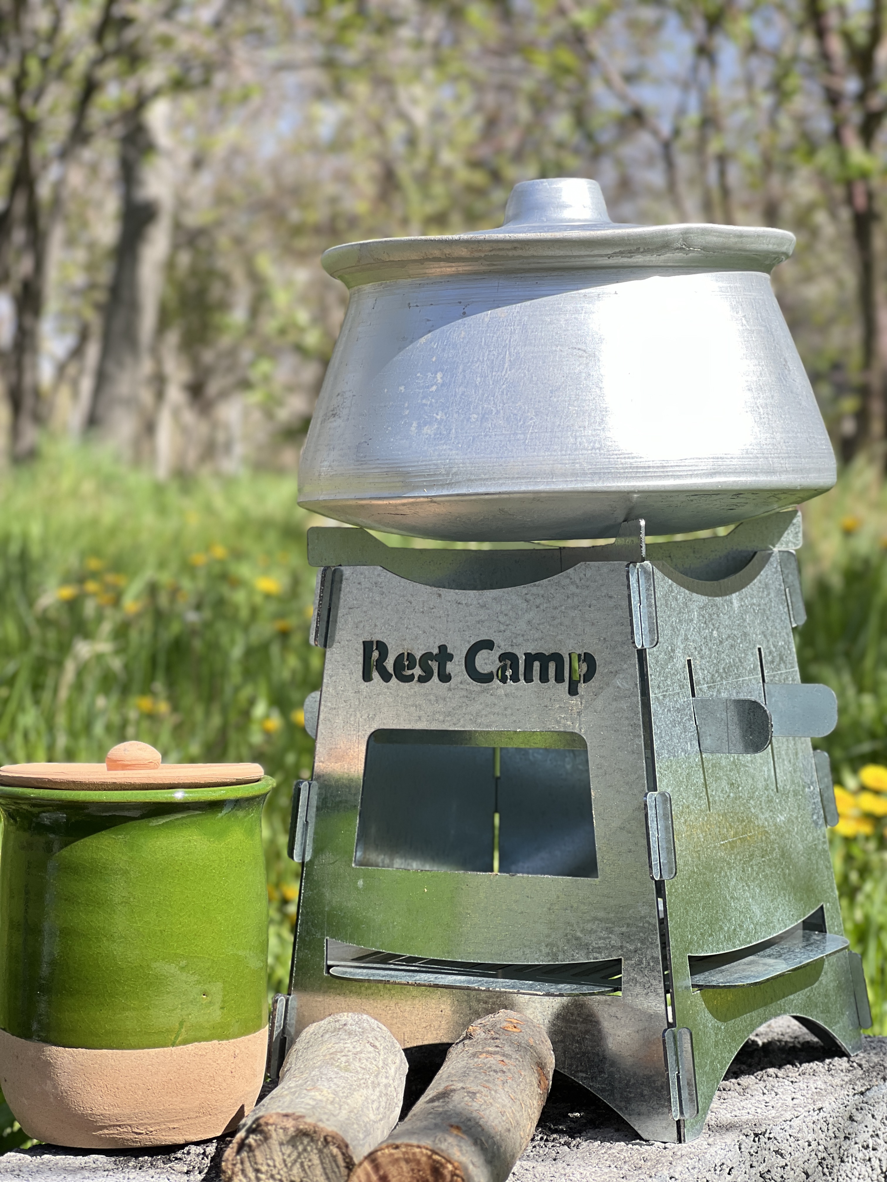 اجاق هیزمی Restcamp